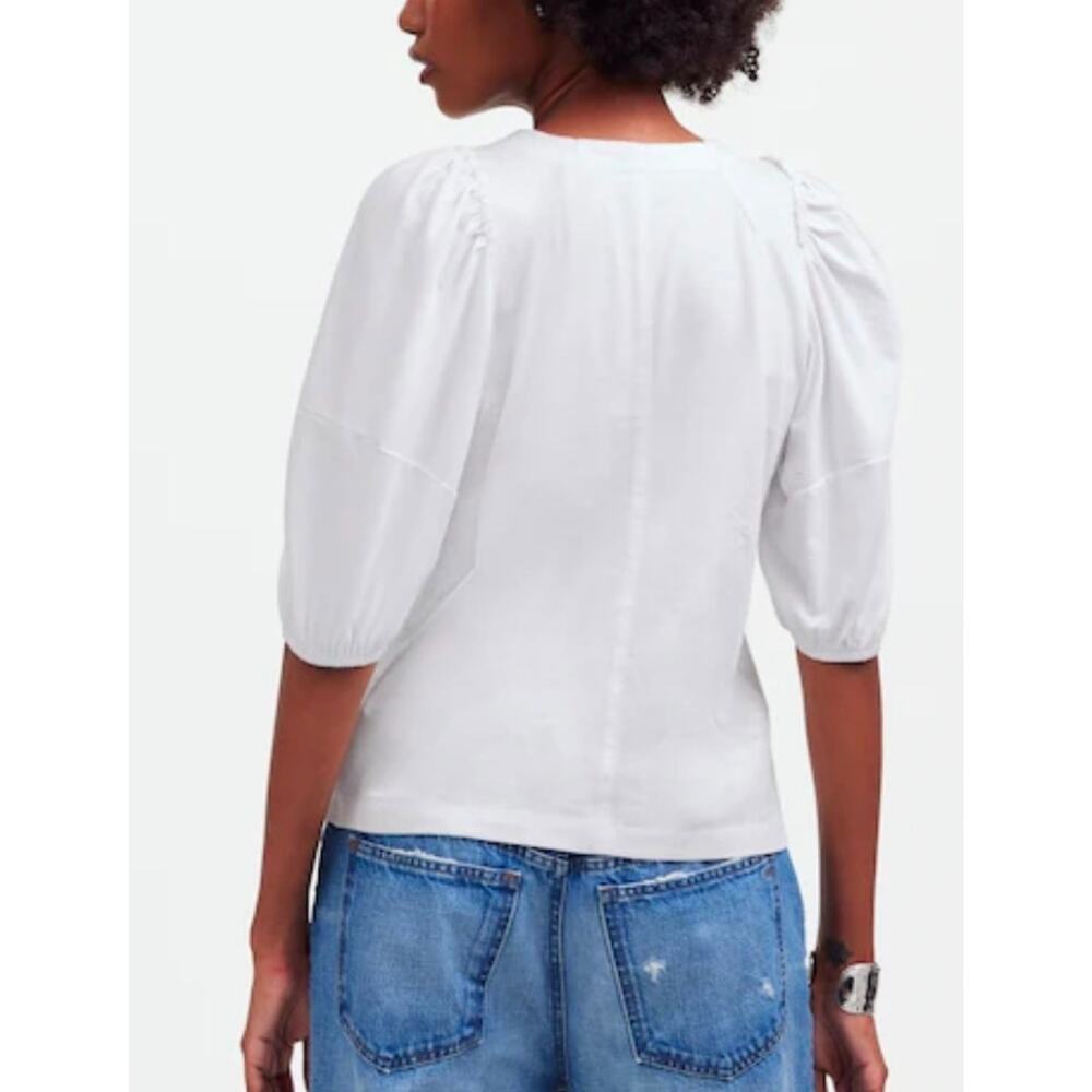 Madewell Puff-Sleeve Tee Size XXS NWT - Picture 4 of 6